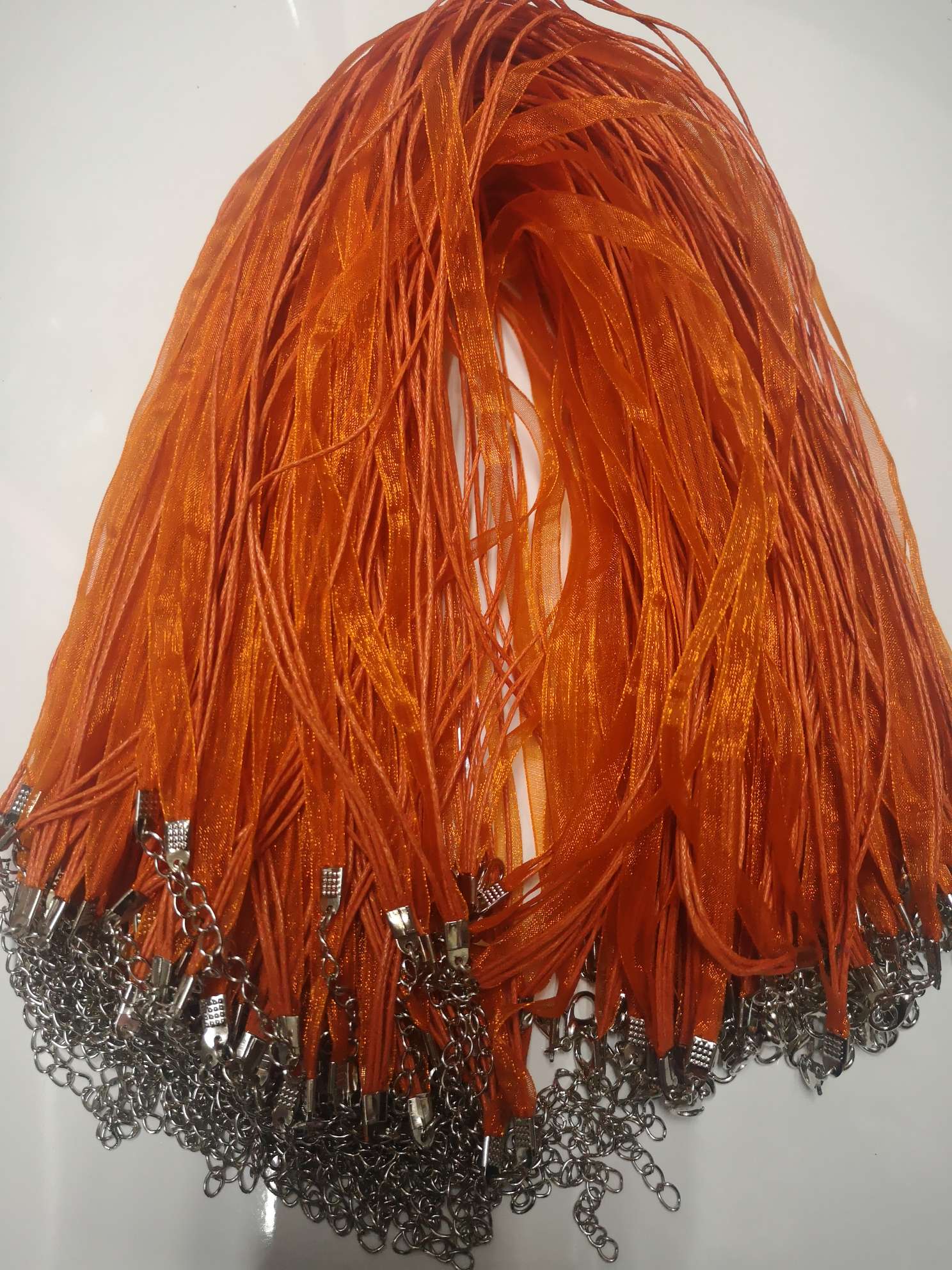Yarn rope 3+1 (yarn belt with wax thread) 45cm a large number of colors in stock Item Picture