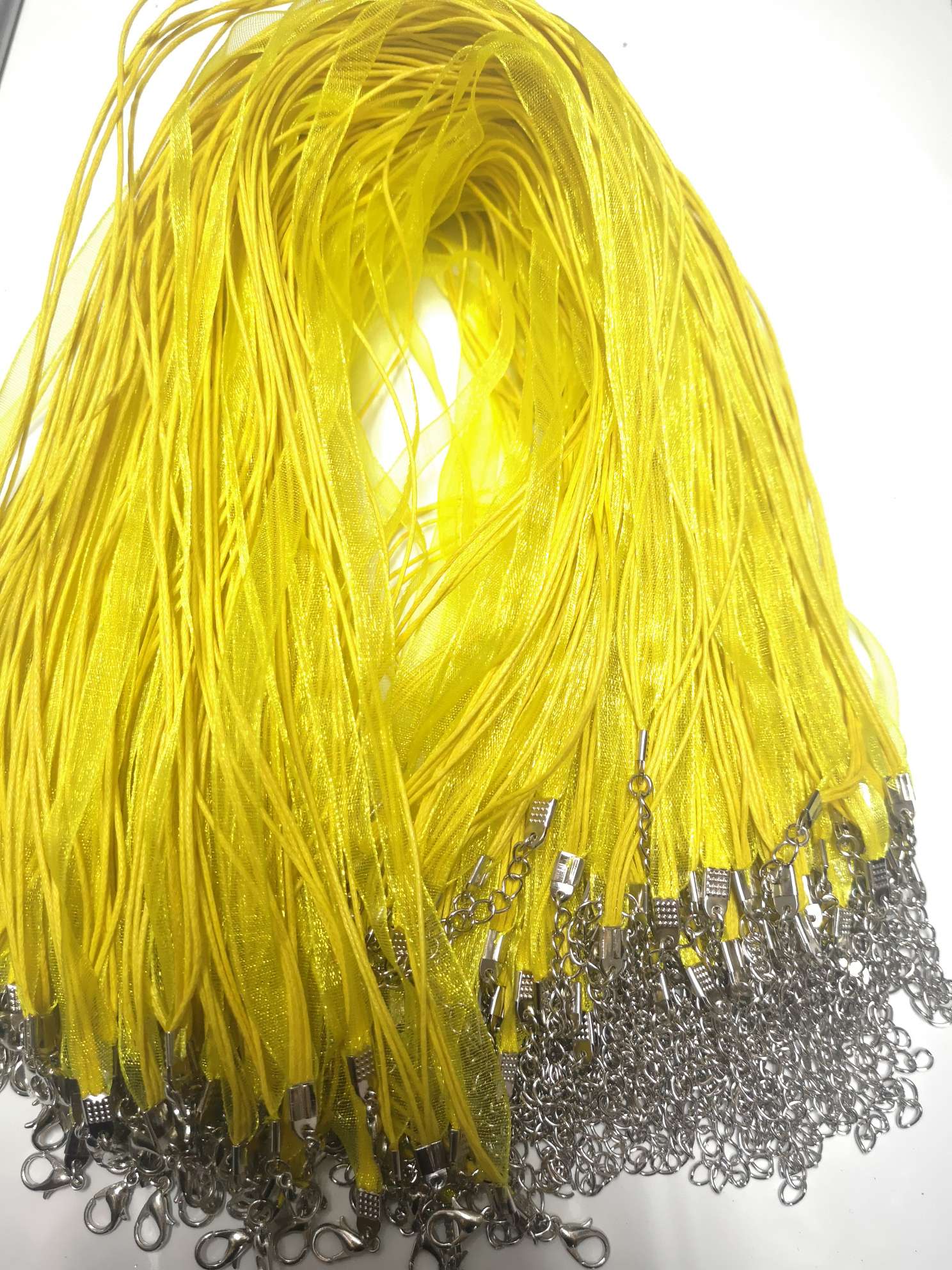 Yarn rope 3+1 (yarn belt with wax thread) 45cm a large number of colors in stock undefined