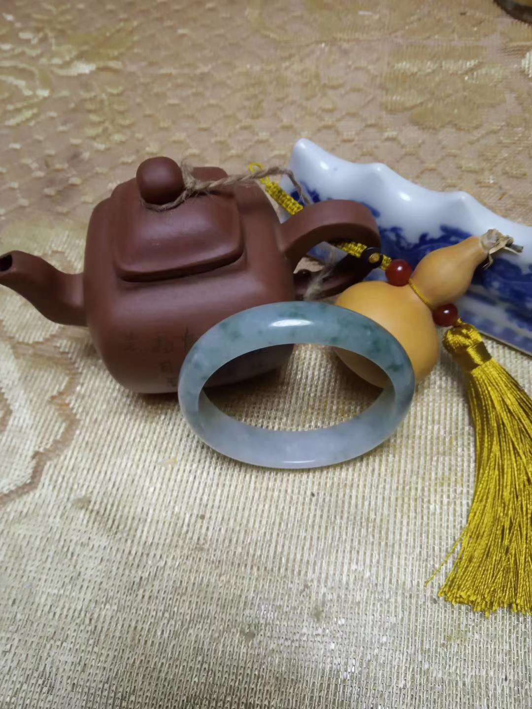 缅甸翡翠手镯 贵妃镯56mm  可私人订制各类翡翠挂件