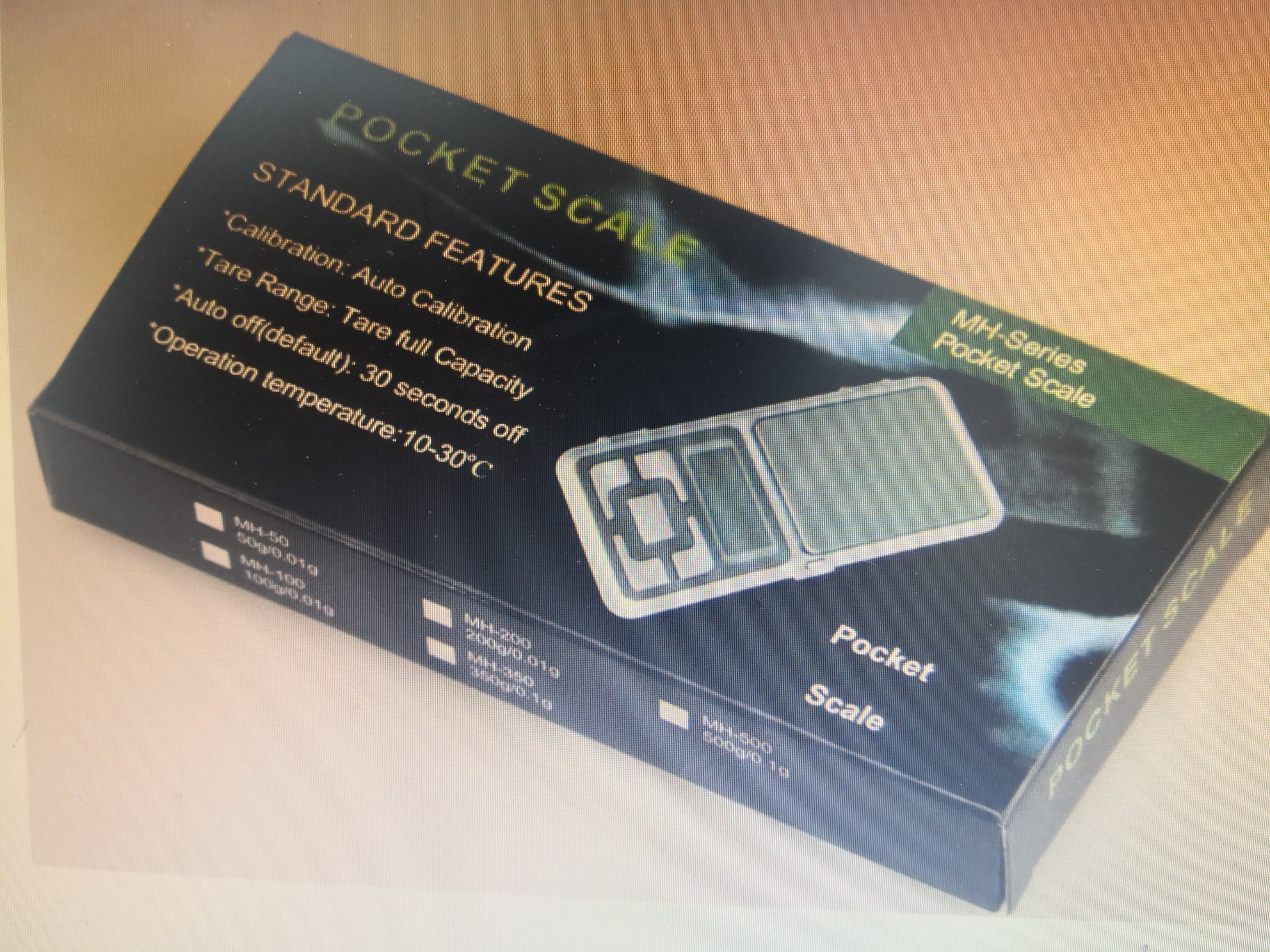 Mobile phone scale Application Scenario