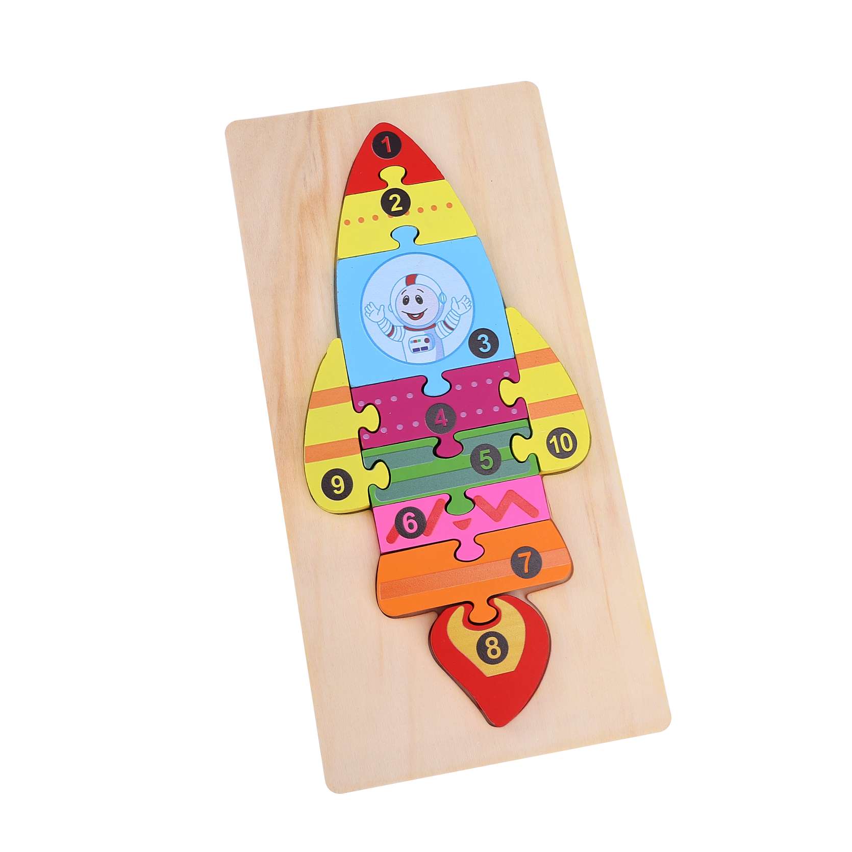 Children's educational digital cartoon jigsaw puzzle, eco-friendly paint, brain development jigsaw puzzle details Picture