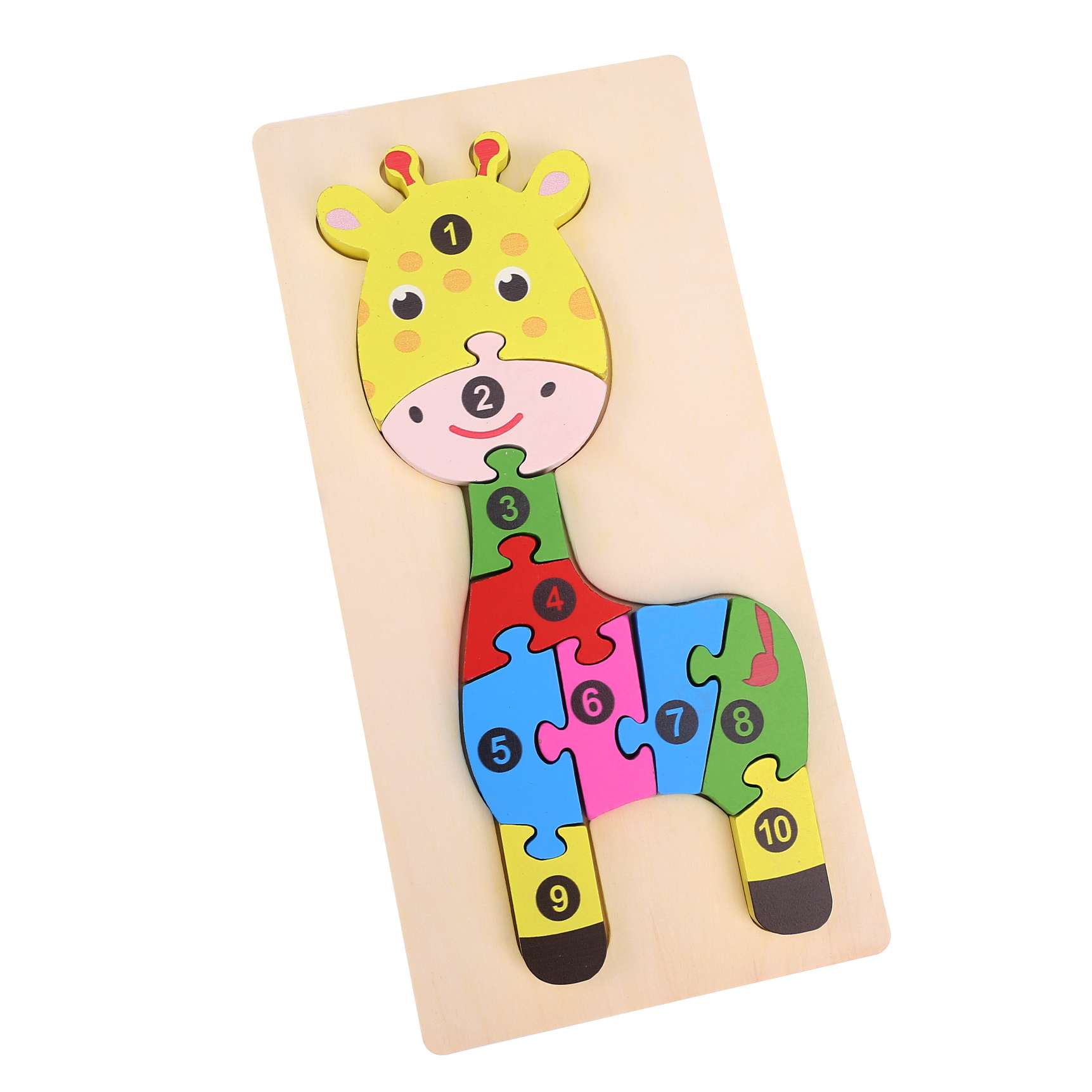 Children's educational digital cartoon jigsaw puzzle, eco-friendly paint, brain development jigsaw puzzle Specification image