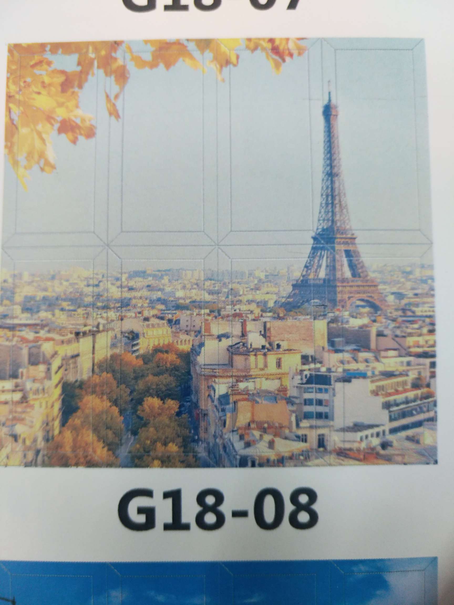 3D Manual Free Paste, Three-Dimensional Combination From The Wall 3D Three-Dimensional Self-Adhesive Wall Paste, Fashion Brick Wall Paste Atmosphere Cafe Bar Anti-Collision Waterproof Self-Adhesive Wall Paste, Anti-Collision Moisture-Proof Wall Sticker Painting, Four 70*70 Combination Beautiful Scenery Sticker undefined