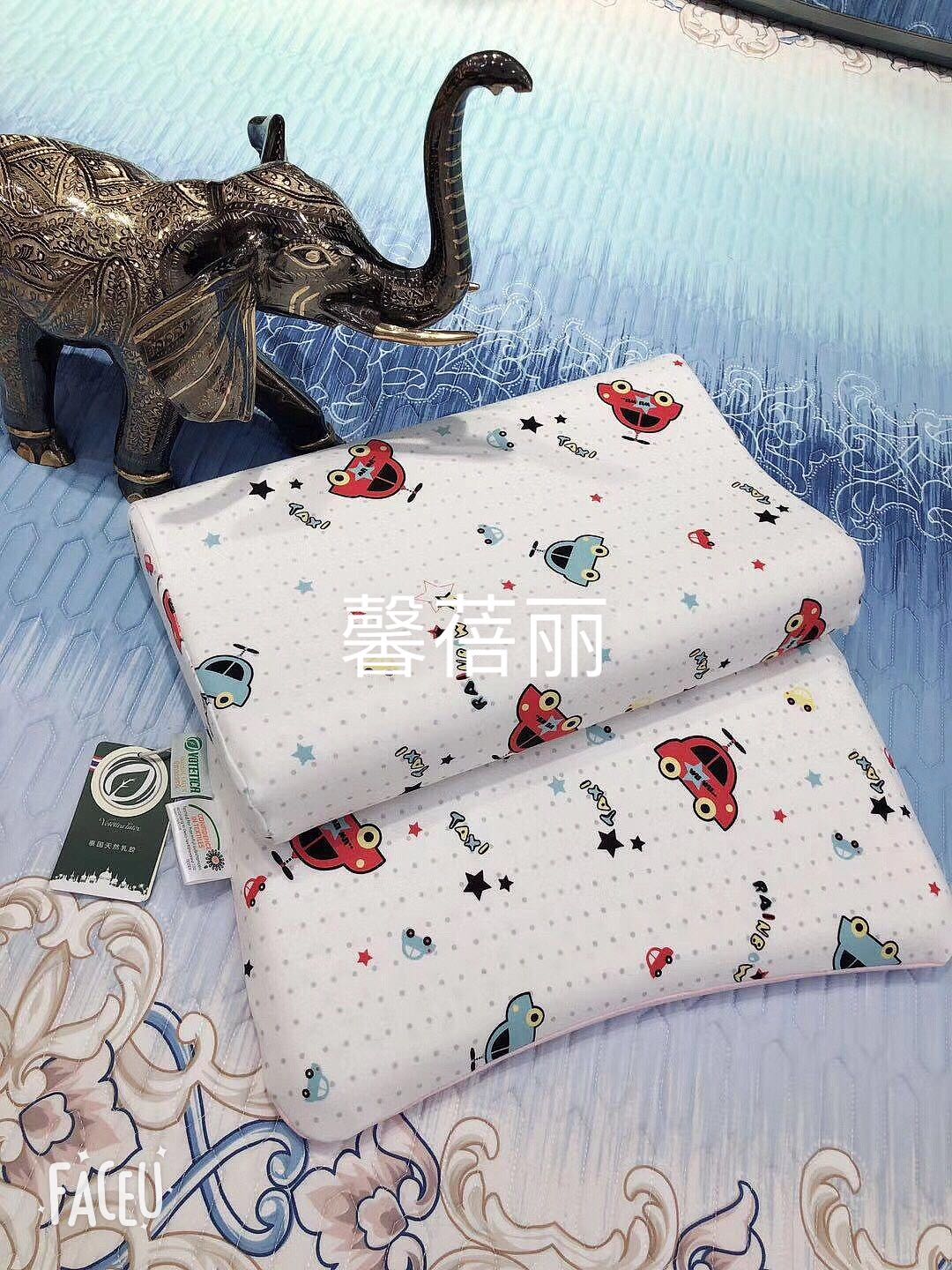 乳胶枕天然乳胶枕🍃 
 品名:针织系列_
 乳胶采用泰国🇹🇭进口原液🌟按照人体工程学设计. 呵护颈椎腰椎.抗菌防详情图6