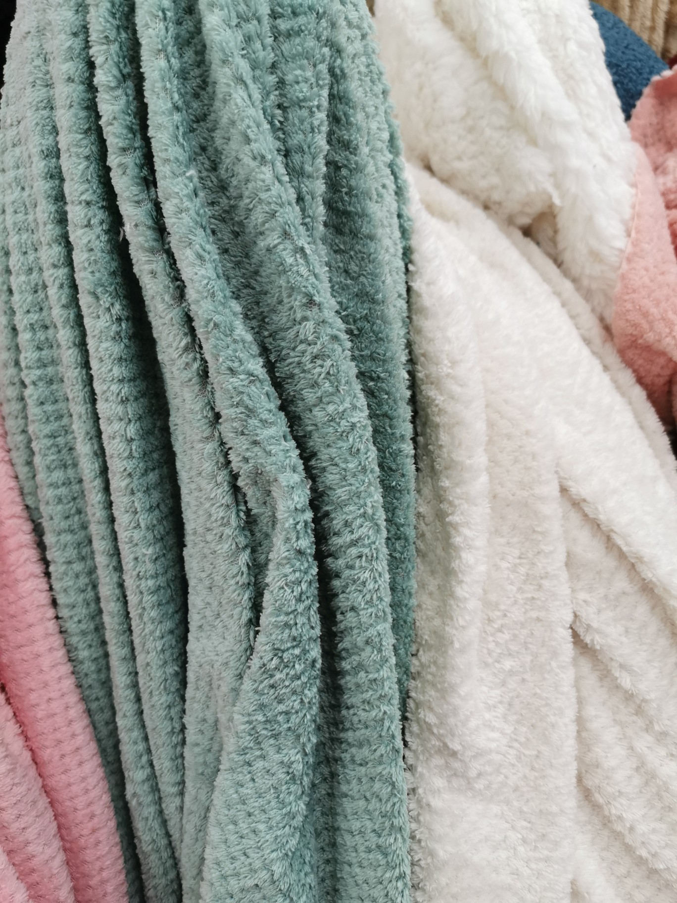 Coral double-sided fleece details Picture