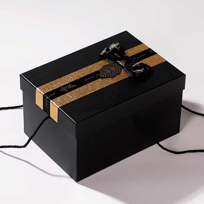 0522礼品盒特种纸套装手提盒巧克力礼盒口红礼品盒子天地盖包装礼物盒定制详情图3