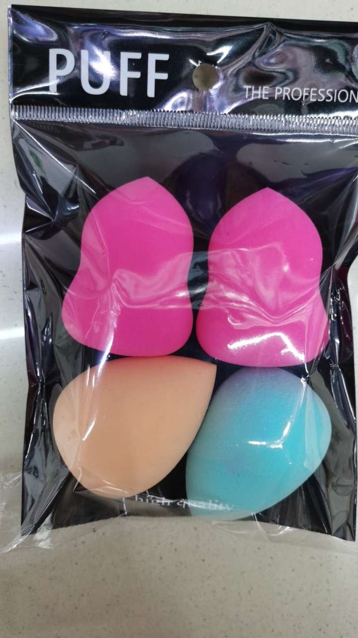 Manufacturers direct gourd water drops four beauty makeup eggs, non-latex powder puff thumbnail