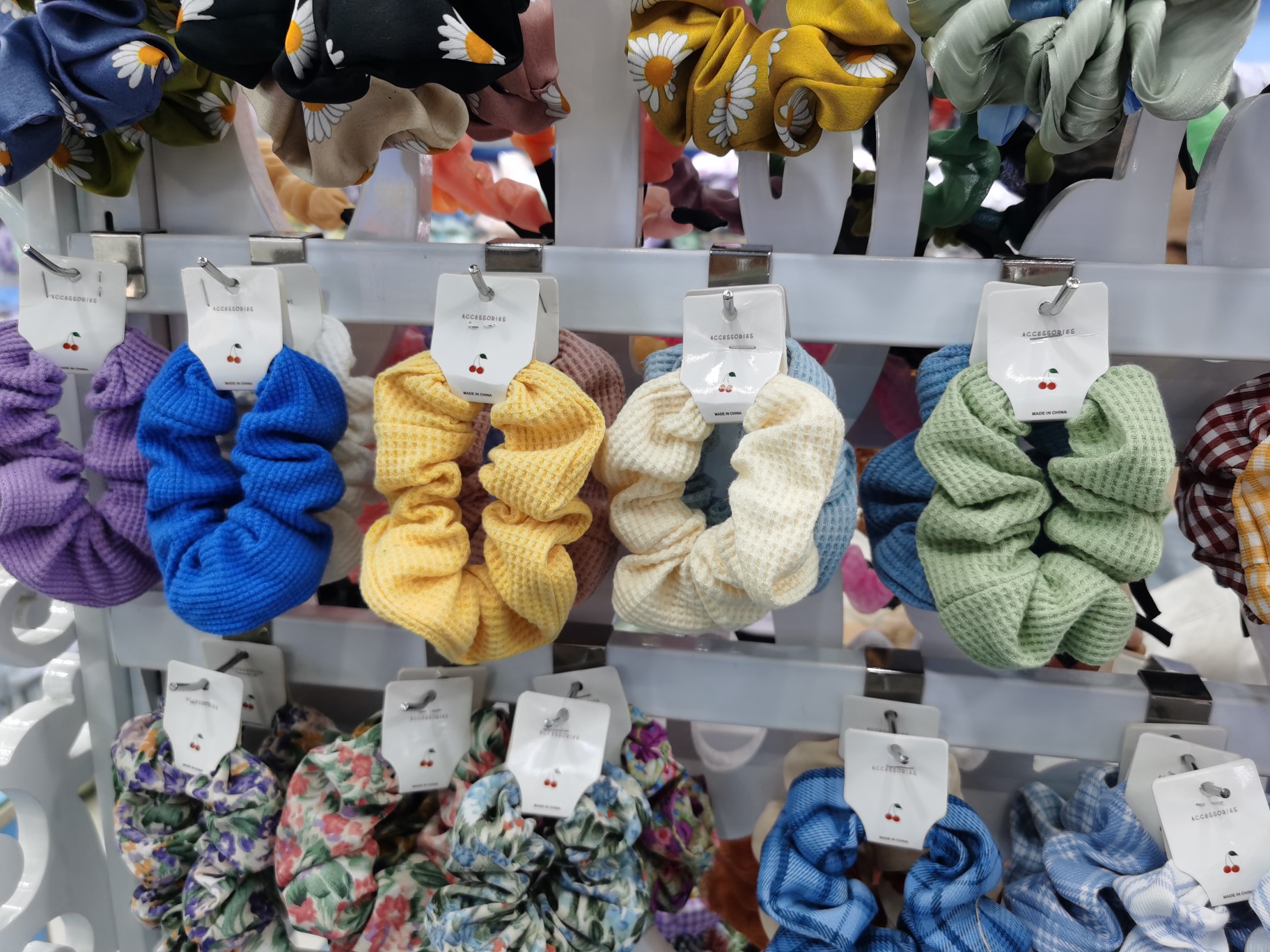 Knitted scrunchies ins wind cross-border e-commerce explosion recommended travel accessories