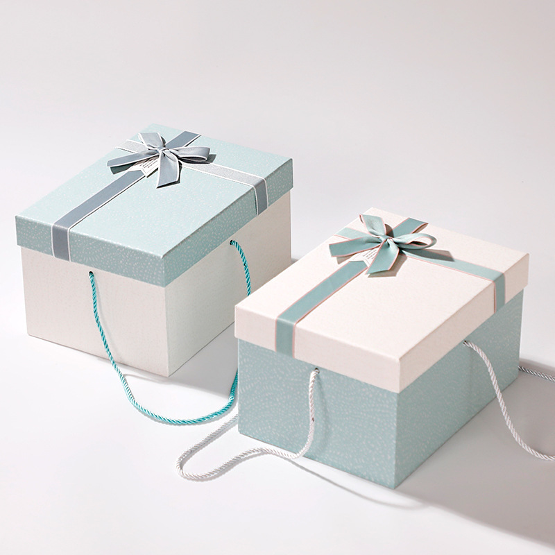 0522礼品盒特种纸套装手提盒巧克力礼盒口红礼品盒子天地盖包装礼物盒定制详情图2