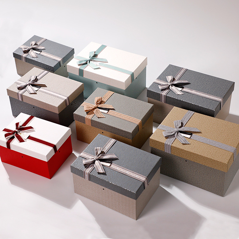 0522礼品盒特种纸套装手提盒巧克力礼盒口红礼品盒子天地盖包装礼物盒定制详情图5