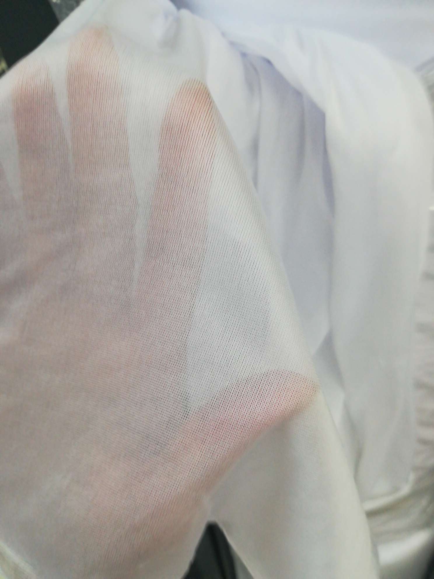 Single-sided all-polyester flat fabric is suitable for composite lining details Picture