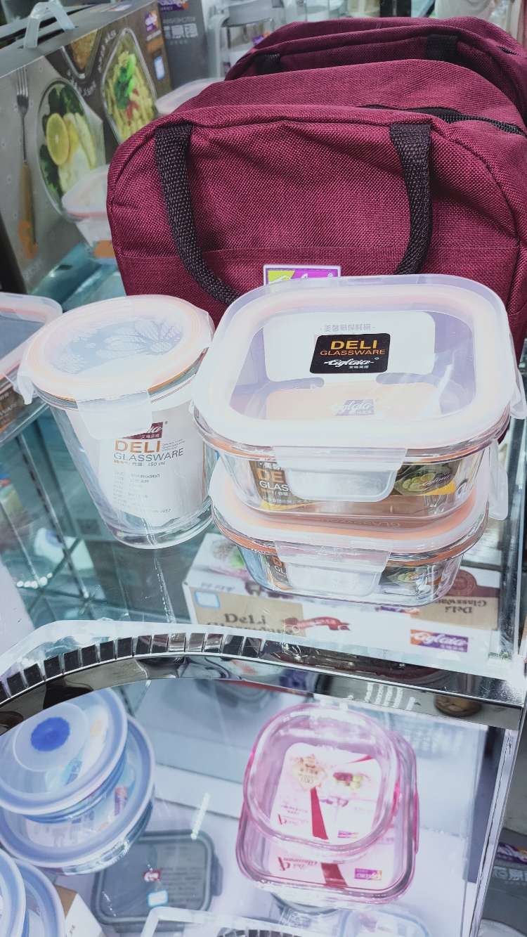 Three Pieces Crisper Set Specification drawing