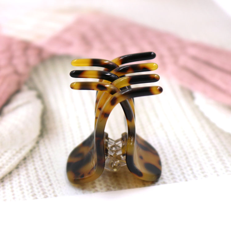 Japanese Explosive Hairpin Headwear Grab Acetic Acid Plate Hair Grab Acetic Acid Leopard Top Clip Hair Clip Hair Accessories Custom Wholesale undefined