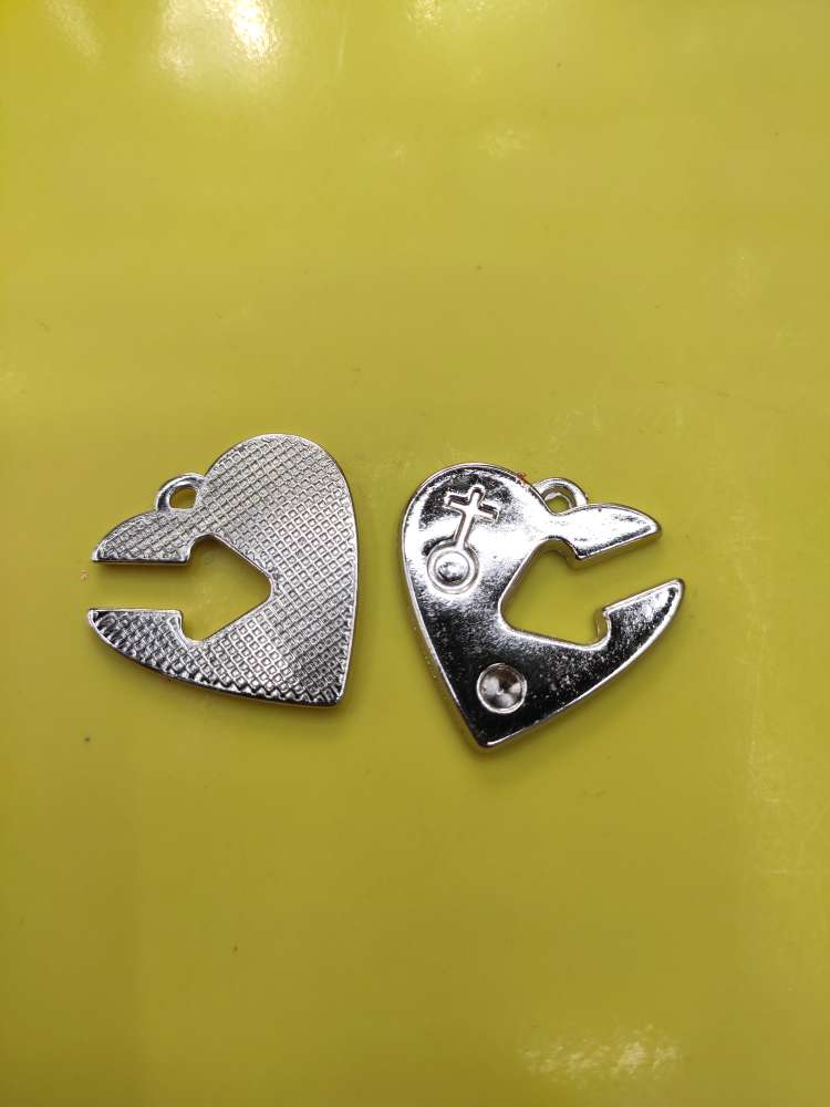 H937-2 Heart accessories made of CCB material