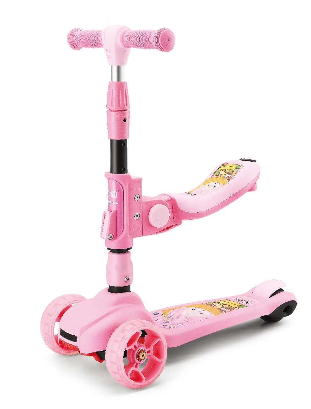 Two-in-one scooter details Picture