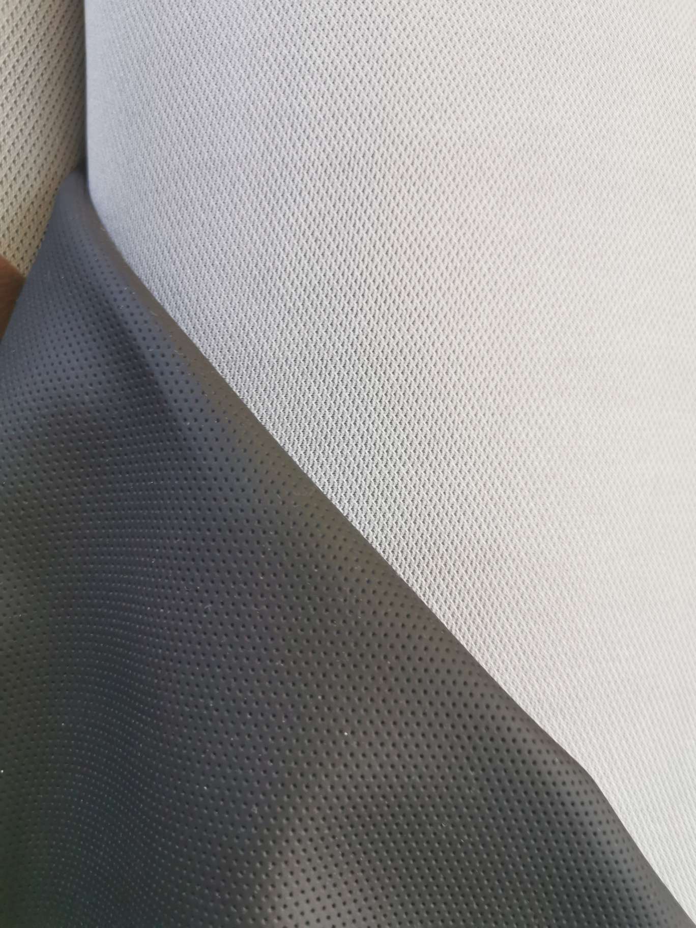 PVC artificial leather automotive leather matte semi-perforated textured widened fabric Specification image