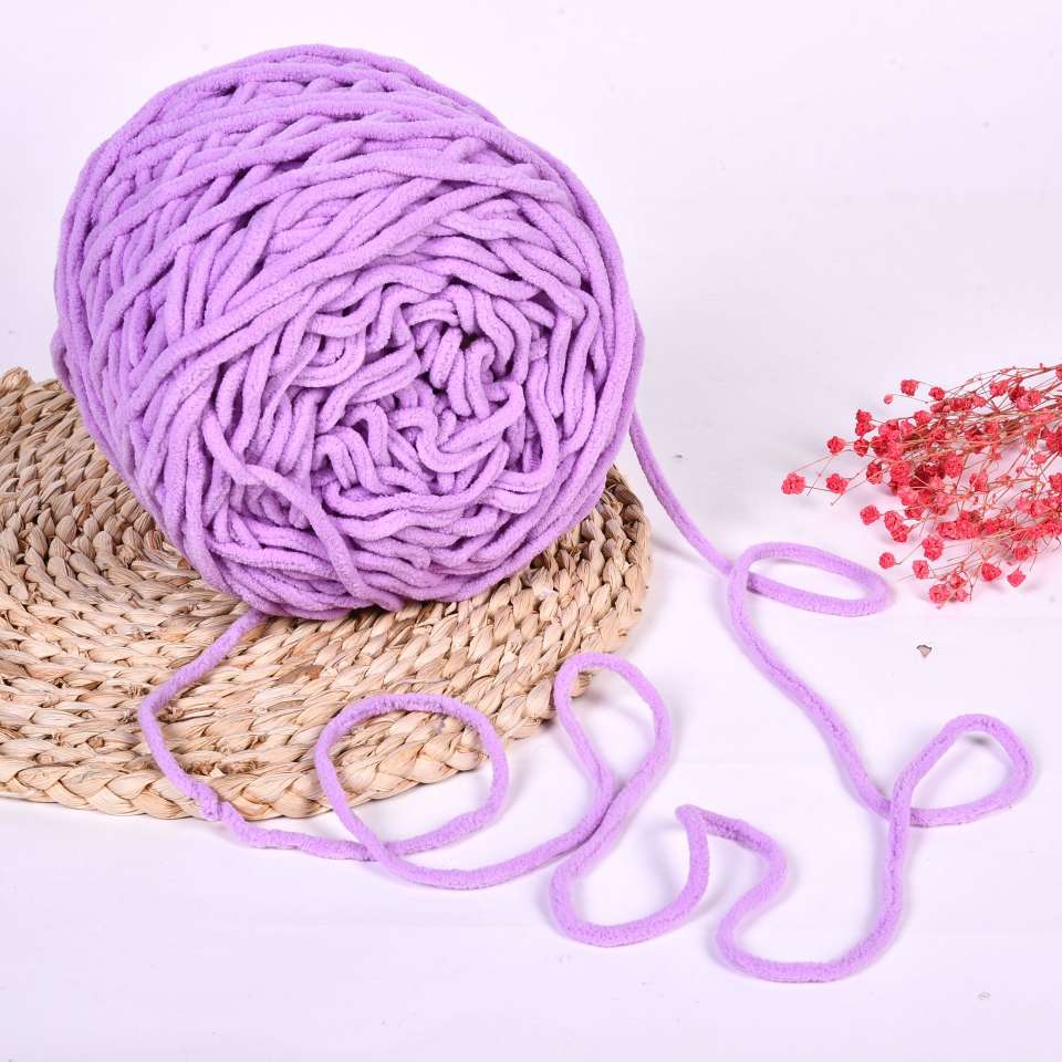 3.8 Two single-strand hook shoe lines, thick thread, home slippers, scarves, seat cushions, single solid color details Picture