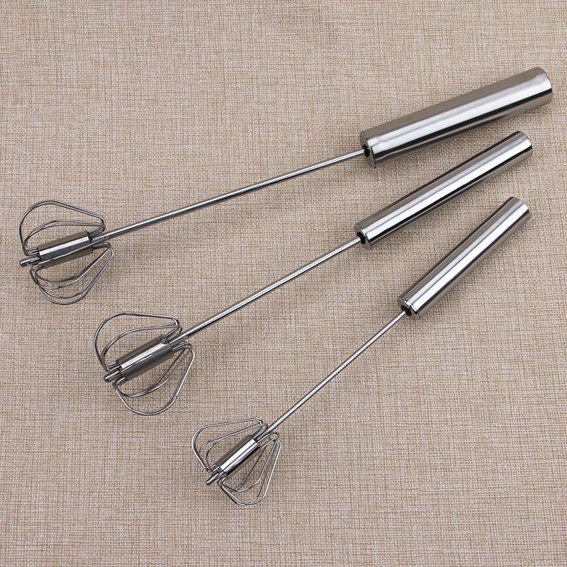 Factory direct sales of labor-saving egg beaters, semi-automatic egg beaters, and stainless steel rotary egg beaters are selling well on Amazon Item Picture