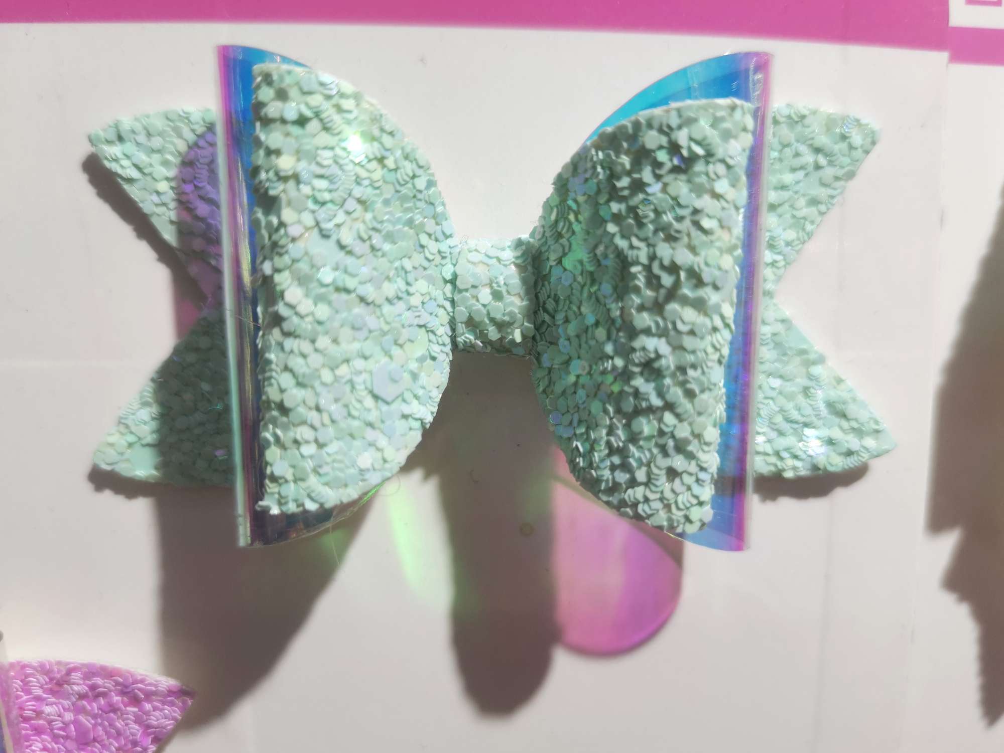 陶瓷片pvc三层蝴蝶结