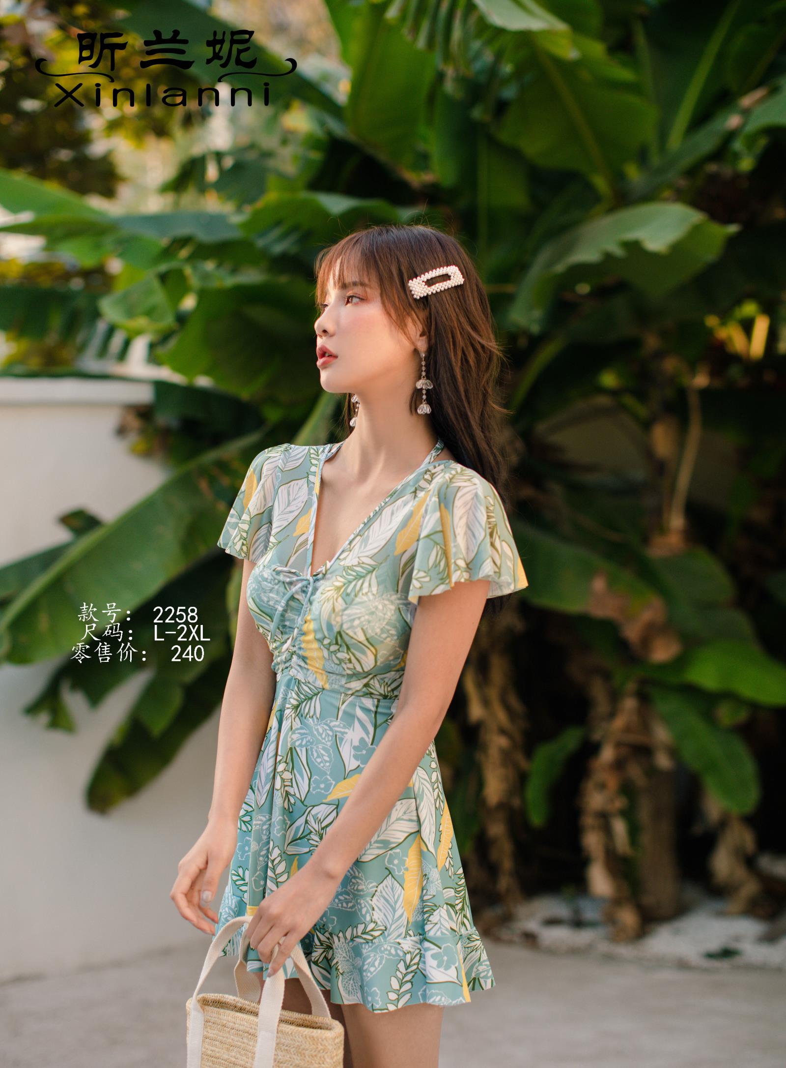 One-piece steel flatter Angle fashionable sexy swimsuit swimsuit thumbnail