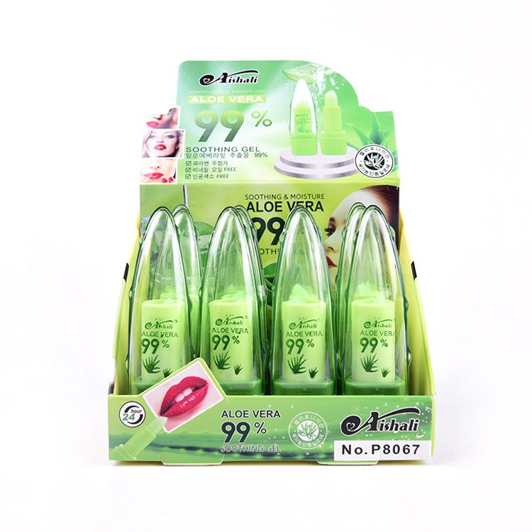 12 boxed aloe vera color-changing lipsticks Specification image