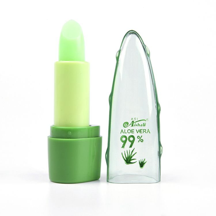 12 boxed aloe vera color-changing lipsticks