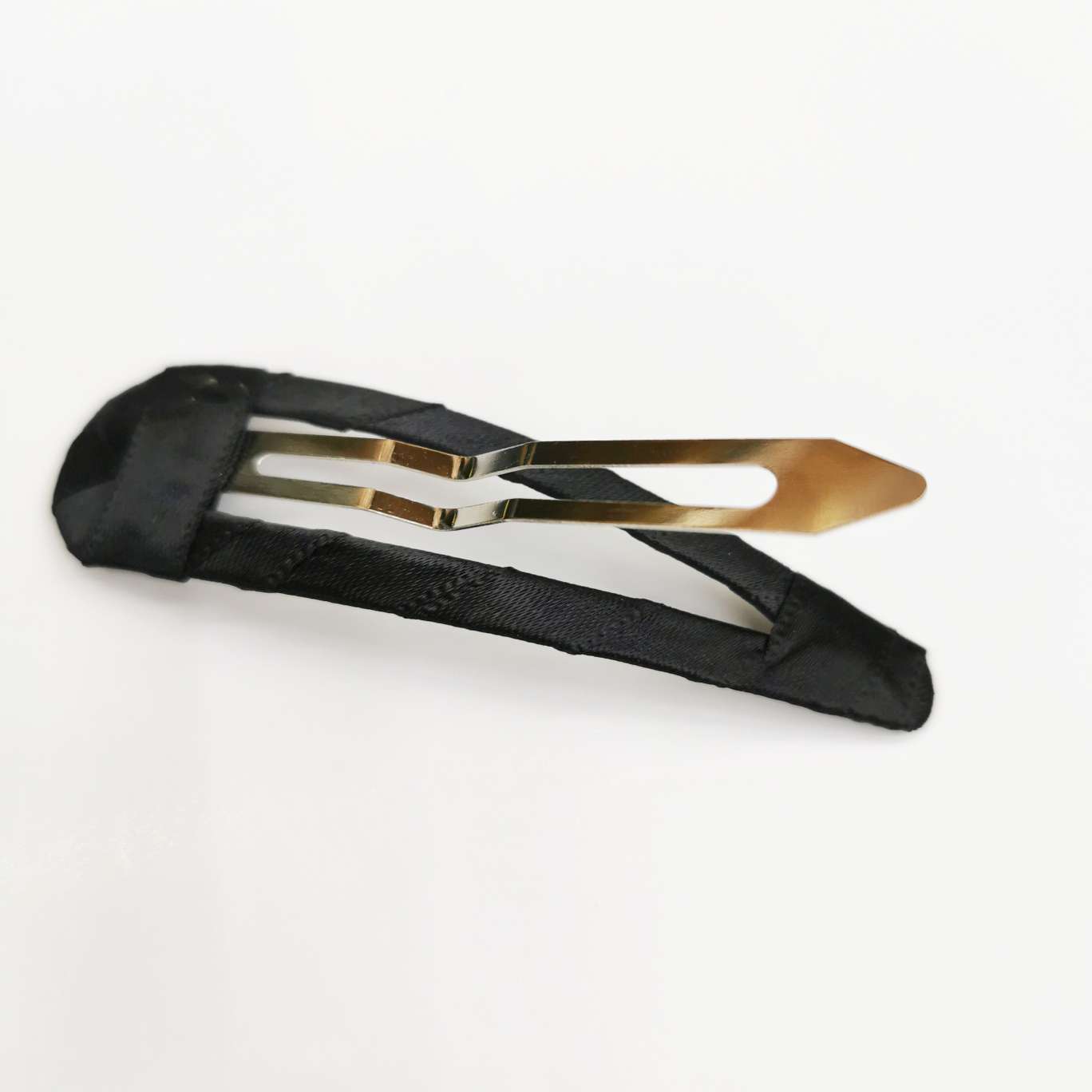 8Cm Wrap Cloth Drop Clip Black Bb Clip Diy Hair Accessories Handcrafted Hair Clip Material Specification drawing