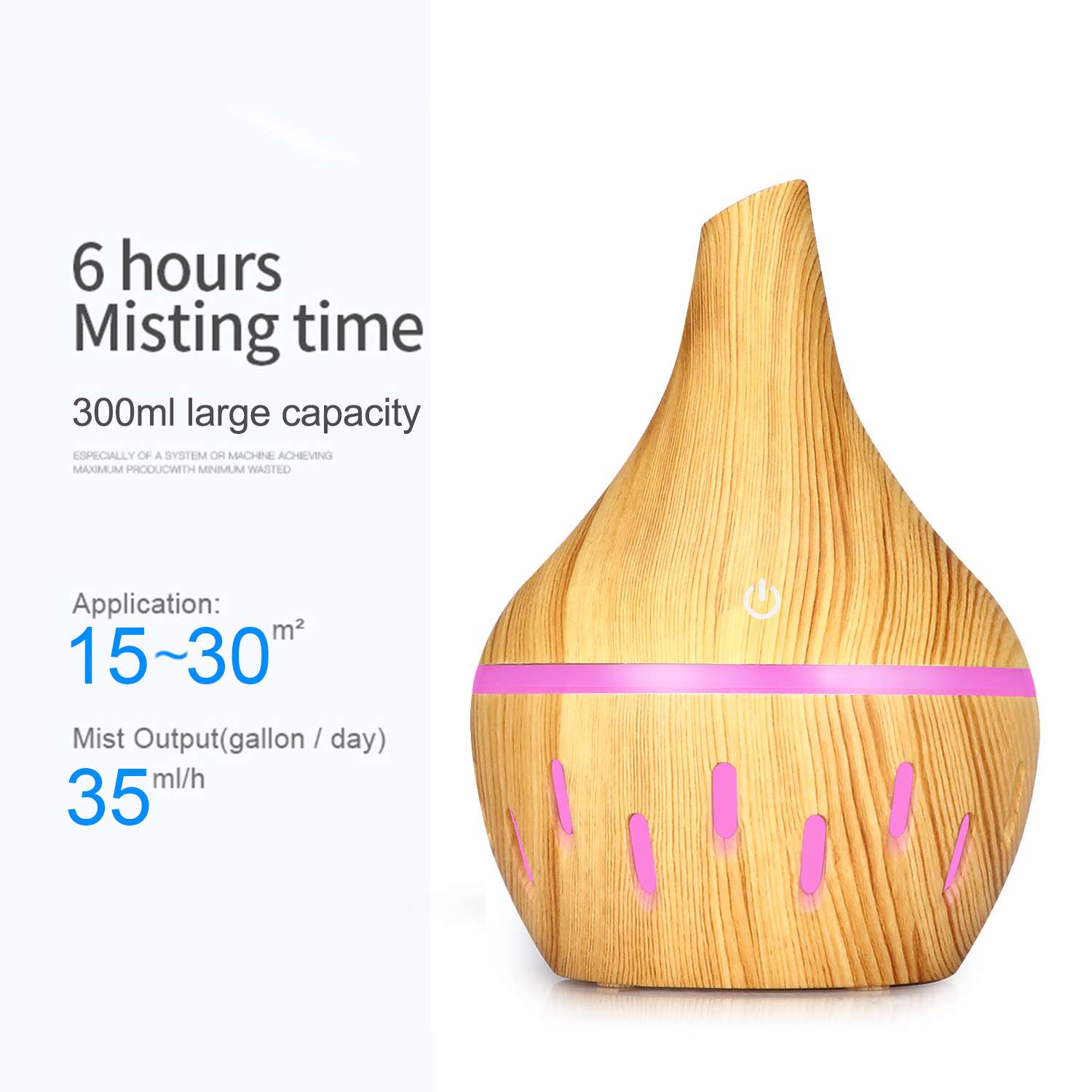 Deep and shallow hollow humidifier Item Picture