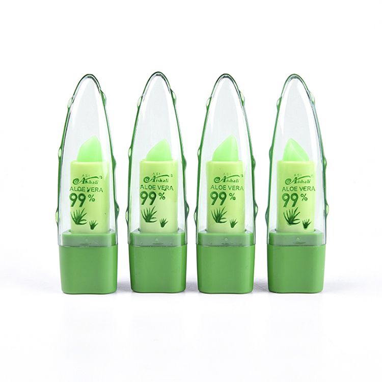 12 boxed aloe vera color-changing lipsticks details Picture