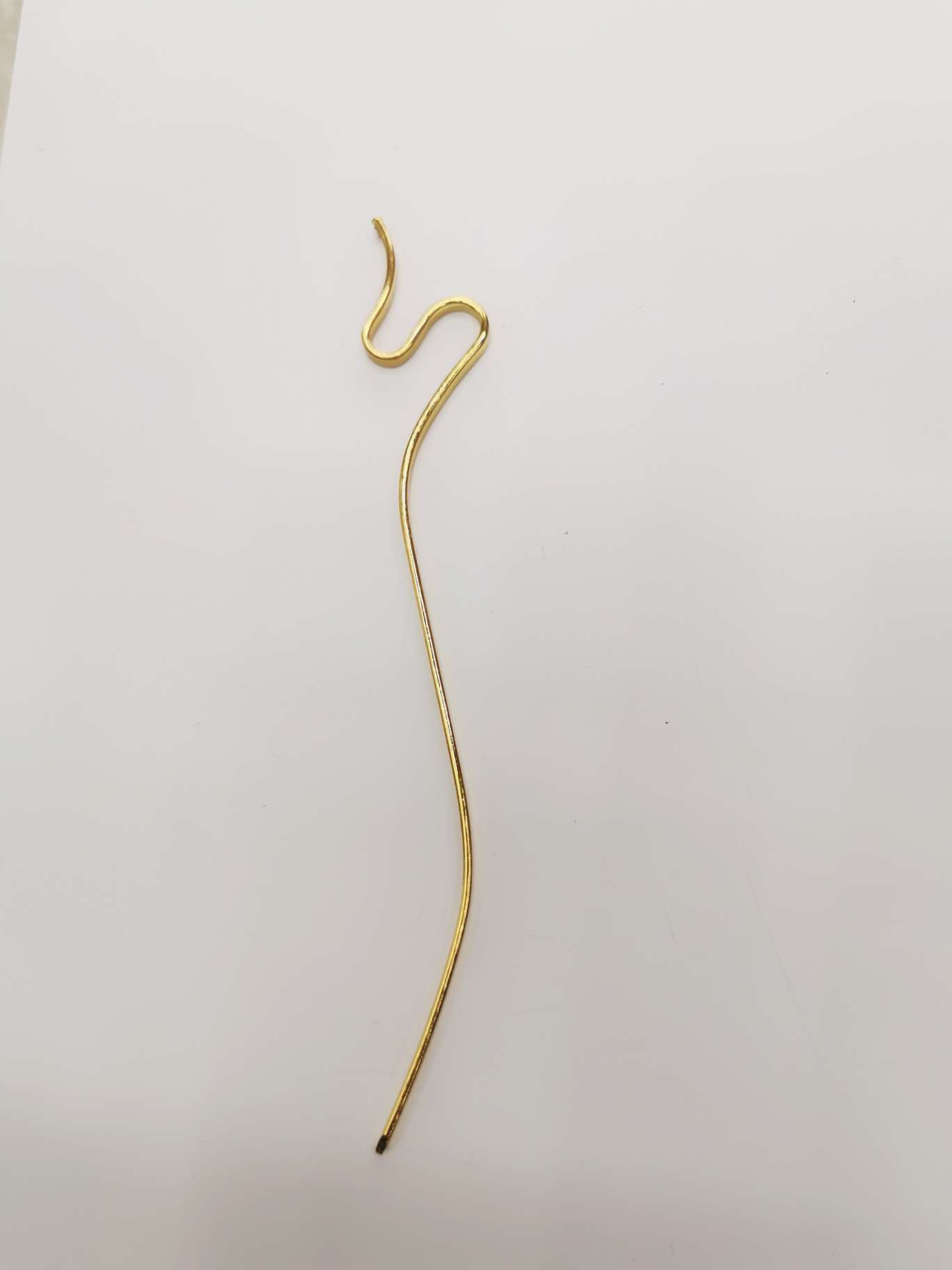 高档古风款饰品配件新娘发簪材料金色发梳DIY汉服发饰盘发头饰凤冠步摇细节图