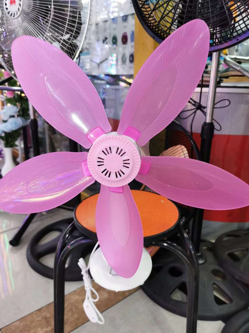 Five-leaf clip fan