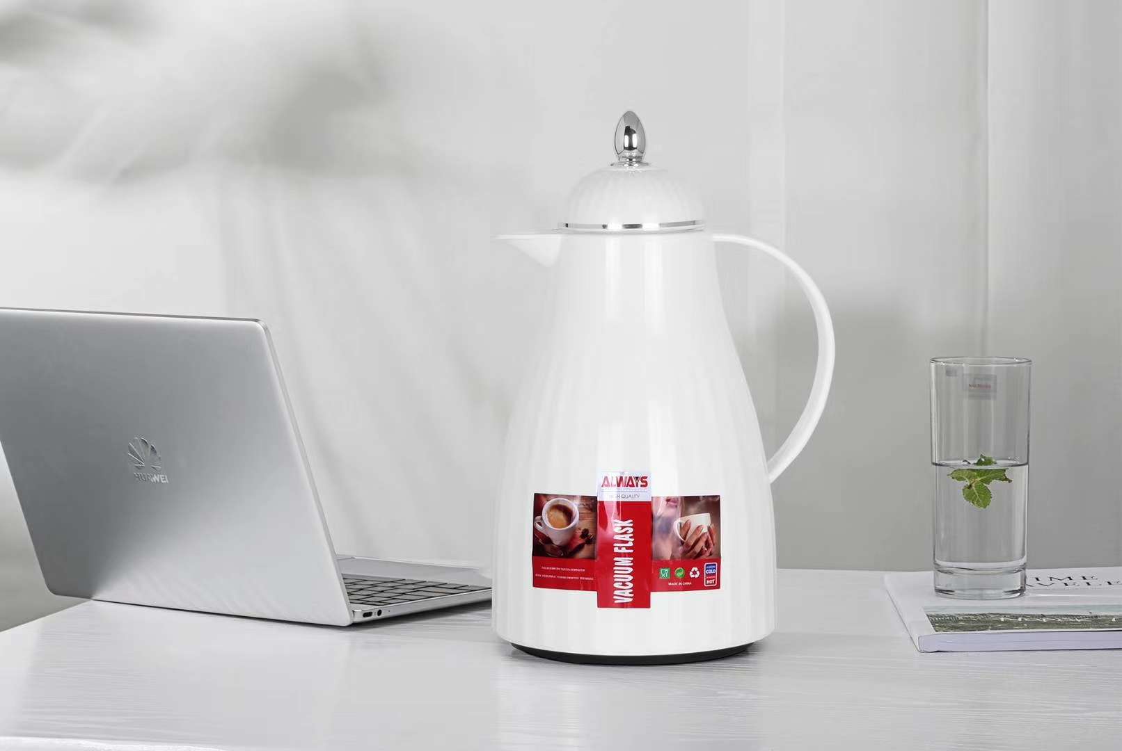 Thermos flask 1087~1 liter new coffee pot thermos flask Specification image