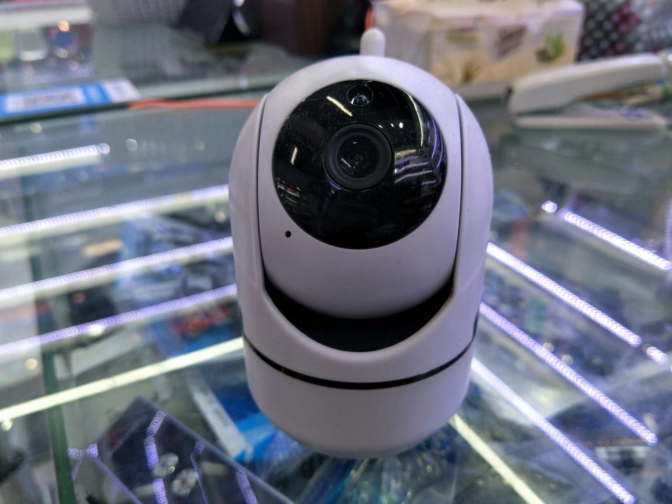 无线的监控摄像头家用手机远程高清智能连wifi家庭监控器图