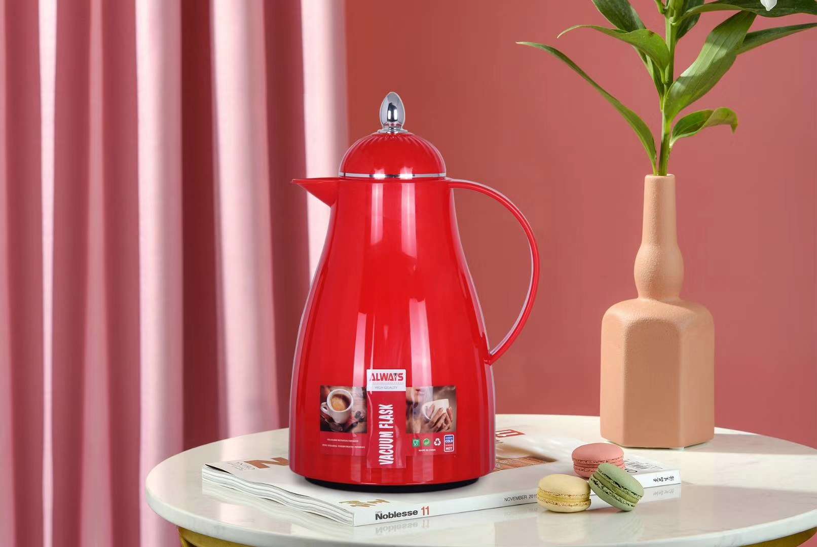 Thermos flask 1087~1 liter new coffee pot thermos flask Application Scenario