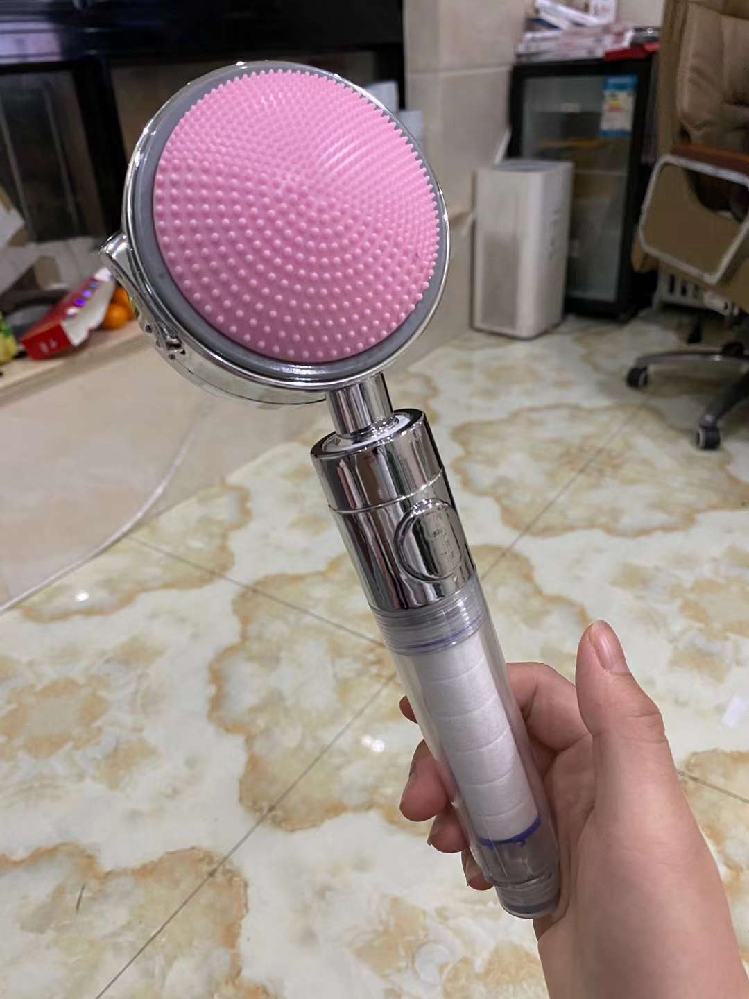 花洒套装实物图