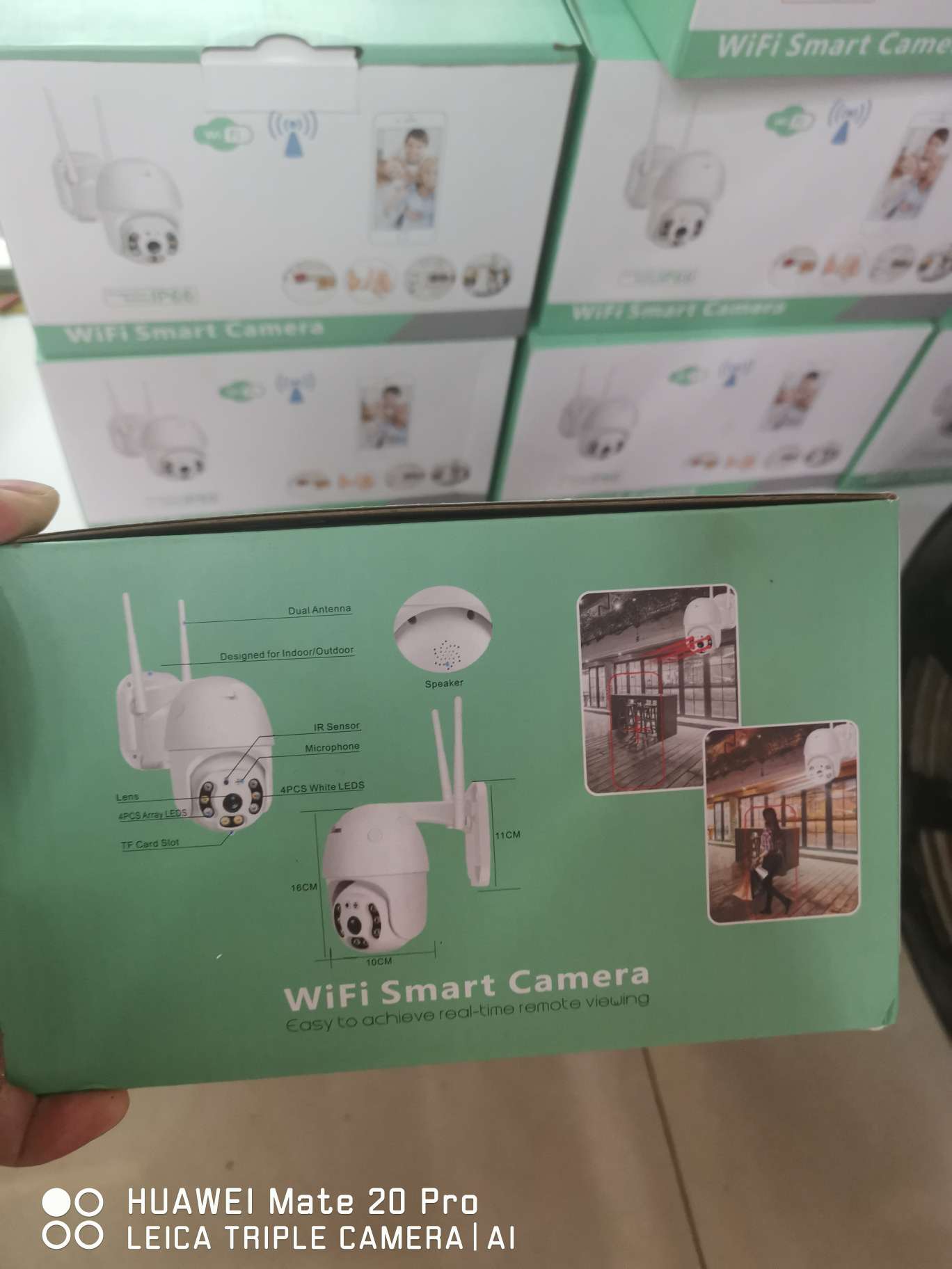 Outdoor WIFI ball machine alarm bidirectional voice undefined