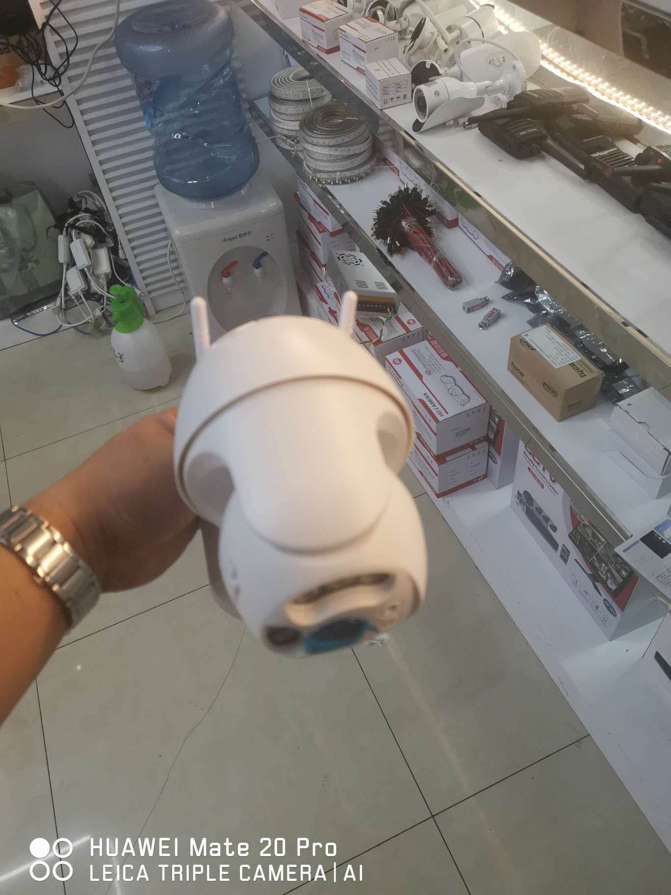 Outdoor WIFI ball machine alarm bidirectional voice full figure