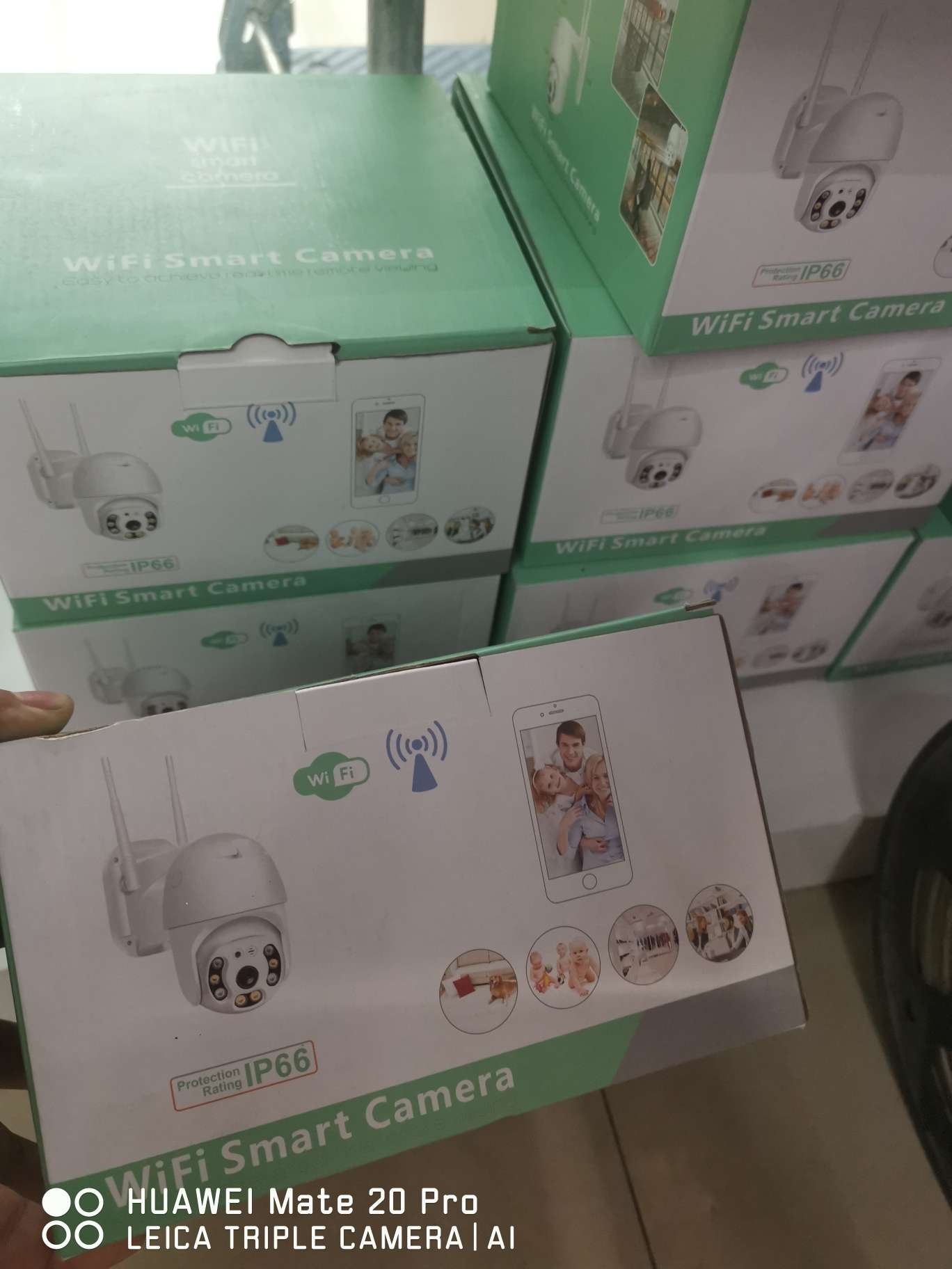 Outdoor WIFI ball machine alarm bidirectional voice Application Scenario
