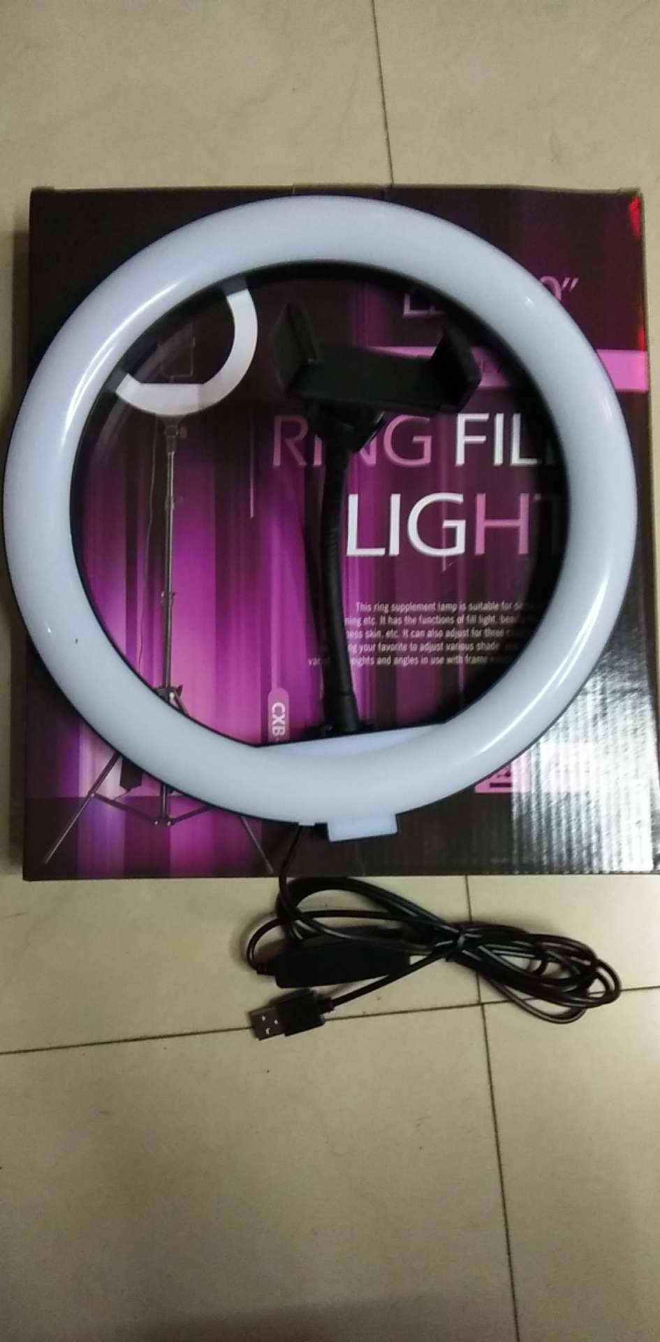 跨境电商爆款直播补光灯4寸6寸8寸10寸12寸