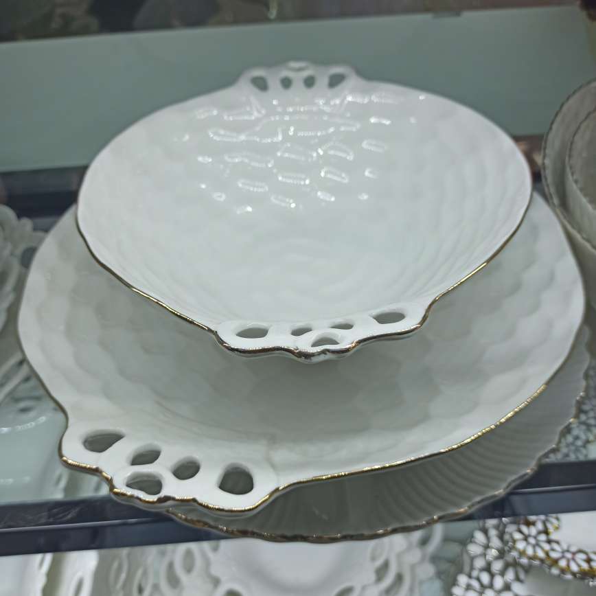 Ceramic bowls and plates