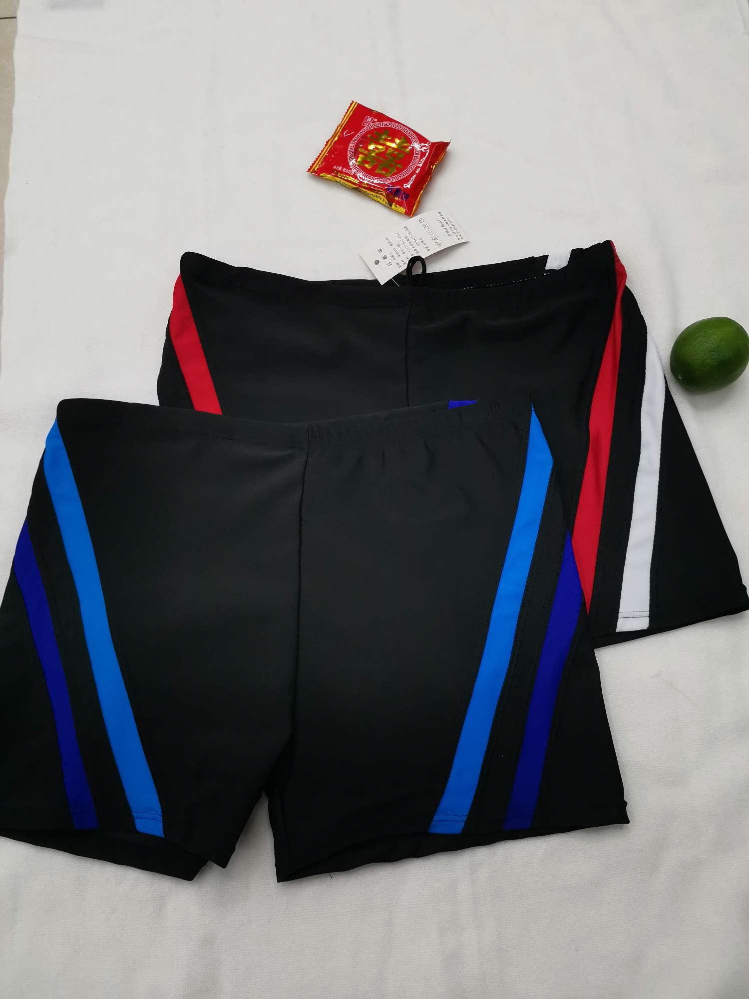 Men's average size swimming trunks many styles oh! I have 3 or 4 colors. thumbnail