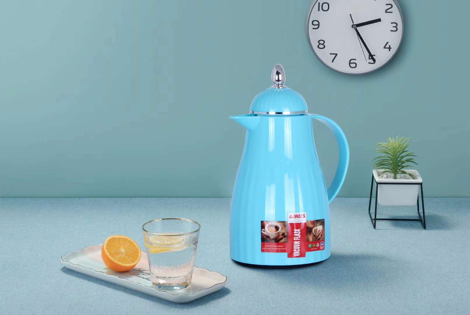 Thermos flask 1087~1 liter new coffee pot thermos flask details Picture