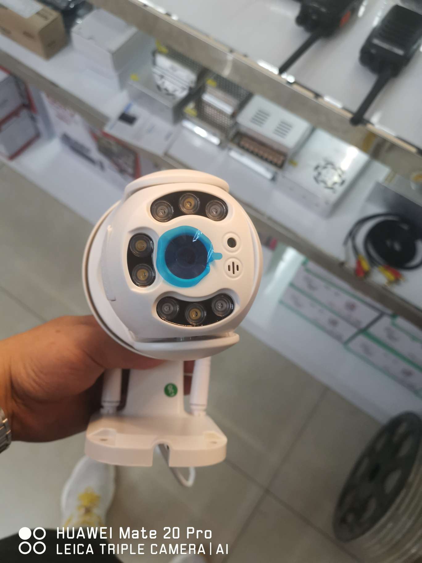 Outdoor WIFI ball machine alarm bidirectional voice details Picture