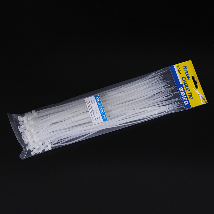 The 4*300 self-locking cable tie is made of nylon Application Scenario