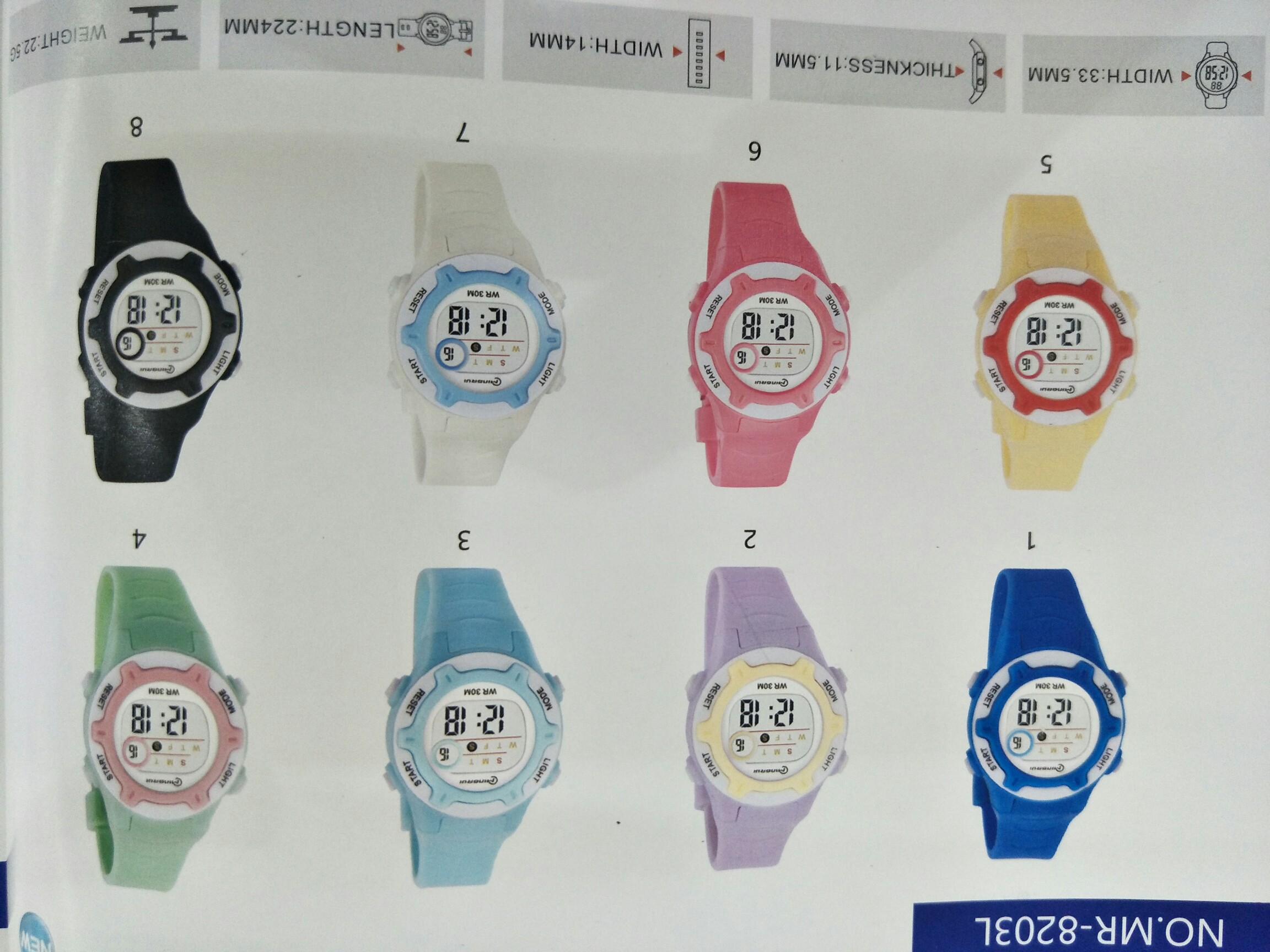Direct sales of student watches with luminous water resistance from the manufacturer details Picture