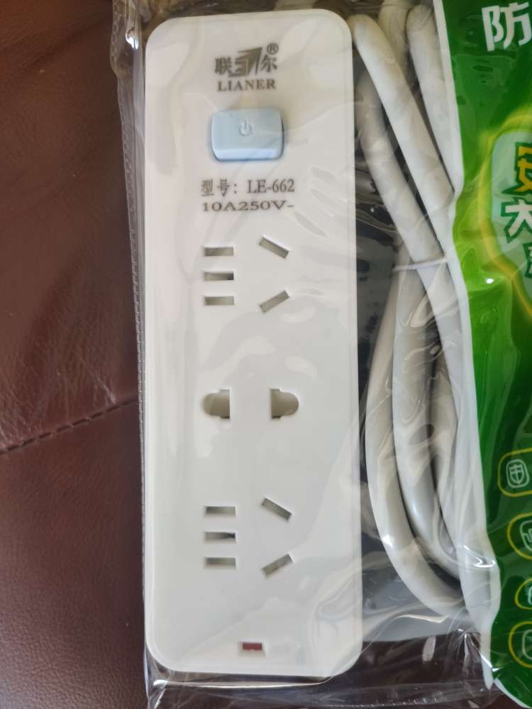 家用多功能插座多孔带线插线板排插宿舍插板长线插座板大功率插排联尔662-5米详情图6