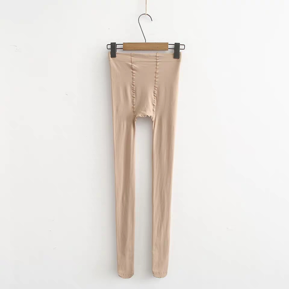 Plus-size women's autumn new style super elastic leggings, slim-fit tight-waisted leggings for chubby girls, women's stockings details Picture