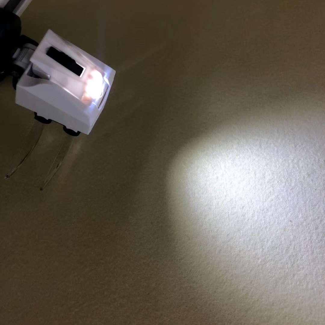 LED头戴式阅读放大镜高清组合镜片倍数钟表维修多功能带灯放大镜详情图6