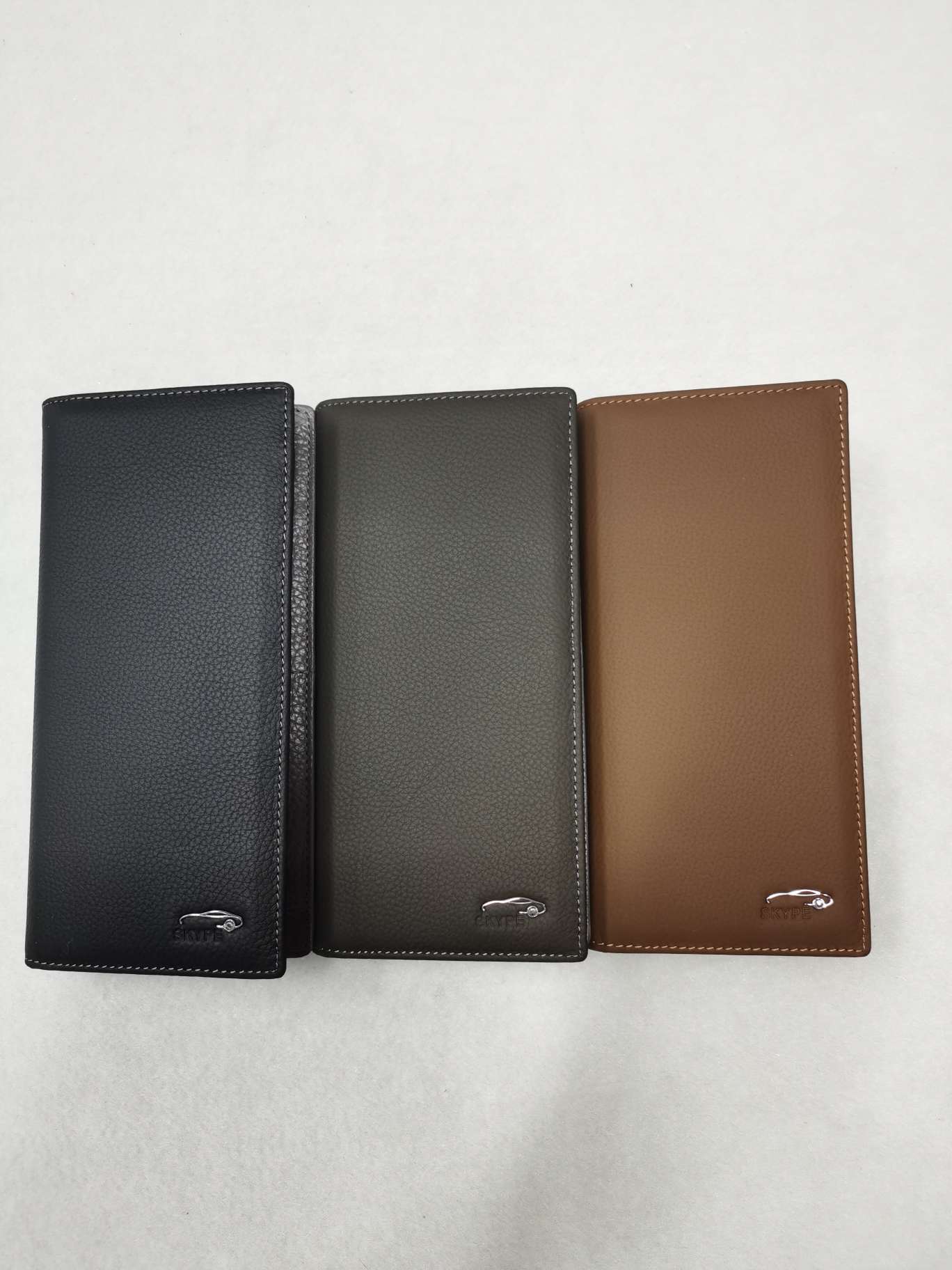 男士牛皮长款西装夹