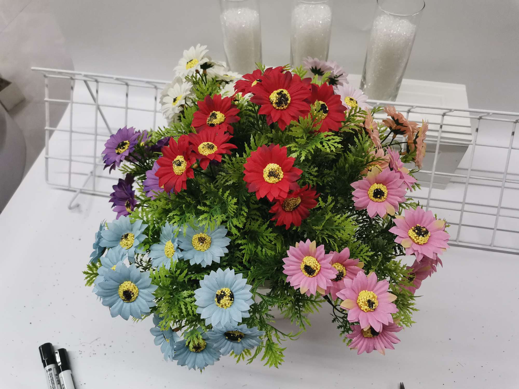 Factory direct sales European-style oil painting lover rose in multiple colors available. 11